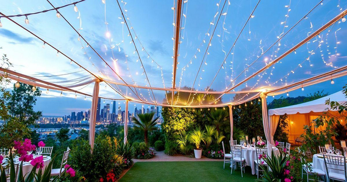 Cobertura Cristal para Eventos em Campinas