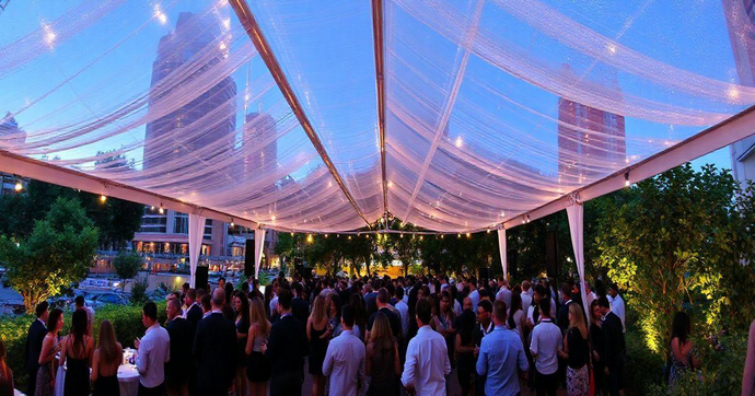 Cobertura Cristal para Eventos em São Paulo