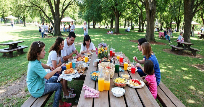 Mesa Picnic Festa Campinas