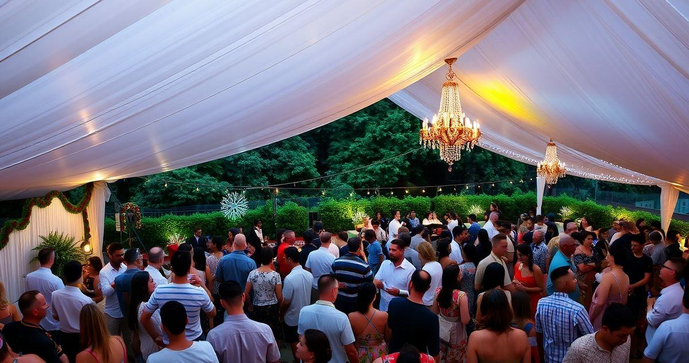 Aluguel de tendas para festas em Campinas é a solução perfeita para eventos inesquecíveis