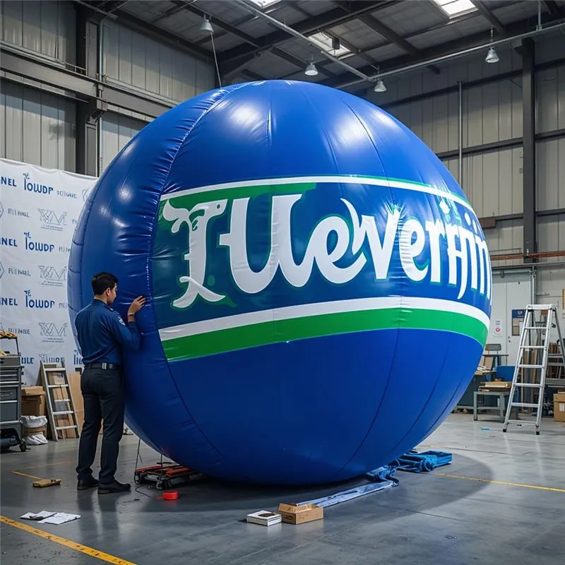 Bola Gigante Inflável Colorida