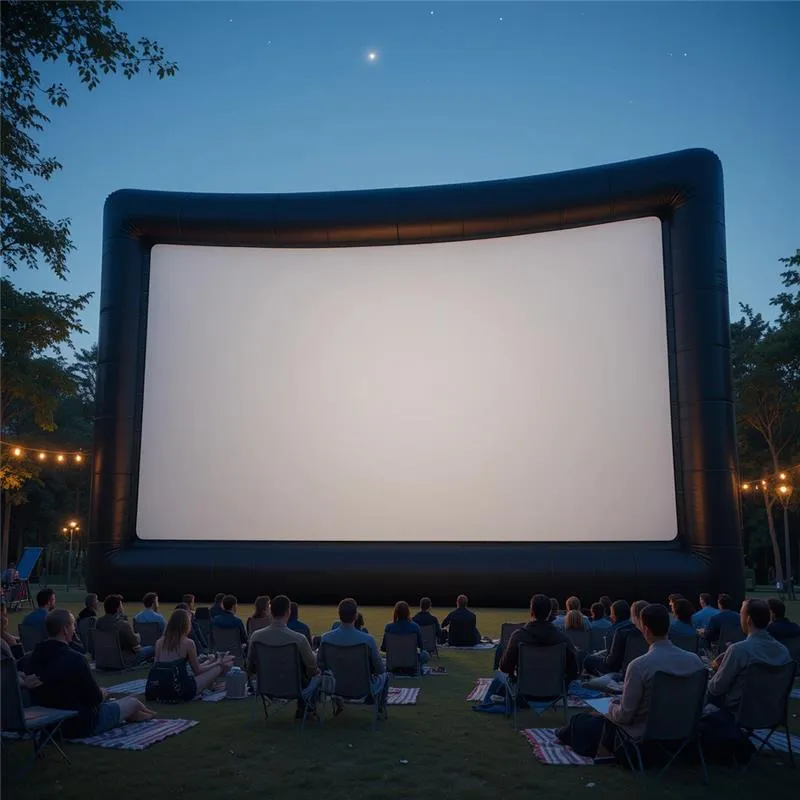 Tela De Filme Inflavel